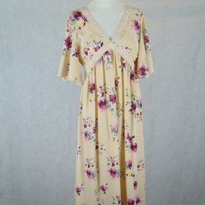 Easel Maxi Dress Floral print Size S